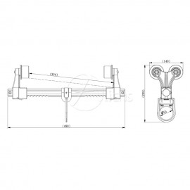 Traversenanker BEAM ANCHOR Mobile