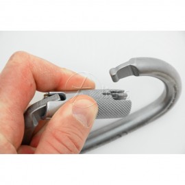 Stahlkarabiner OVALONE CARBON