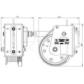 Seilwinde RUP 502-U für Tripod Dreibein TM 9N und TM 15